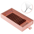 5DW Eyelash Extension Individual  W Lashes Light Super Soft Hand Made Synthetic Hair Natural Black Top Quality