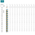 Chips Rack Display Hanging Merchandise Strips With S Hooks for Retail