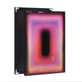 Luxury Interiors Chromatic Crystal Porcelain UV Canvas Print Wall Art Vertical Hanging Glow Neon Glossy Wall Art Painting Poster
