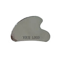 Premium 304 Stainless Steel Gua Sha Board for Facial Massage Handheld Scraping Tool for Myofascial Release