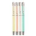 2024 Vintage Metal Fountain Pen for Kids New Color with Clip Flex for Writing Studying Finance