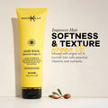 Factory Wholesale 300ml Argan Oil Keratin Hair Mask Repair Dryness Hydrating Smoothness Moisturizing Inverted Mask Improve Frizz