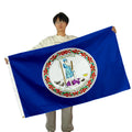 Promotional Products 2026 American Election Flag and Promotional Banner 3 * 5FT Customized Virginia Flag