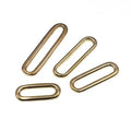 For XP242 Classic 20-50mm Solid Brass D Ring Buckle Seamless Adjustable Eco-Friendly Durable DIY Handmade Leather Goods