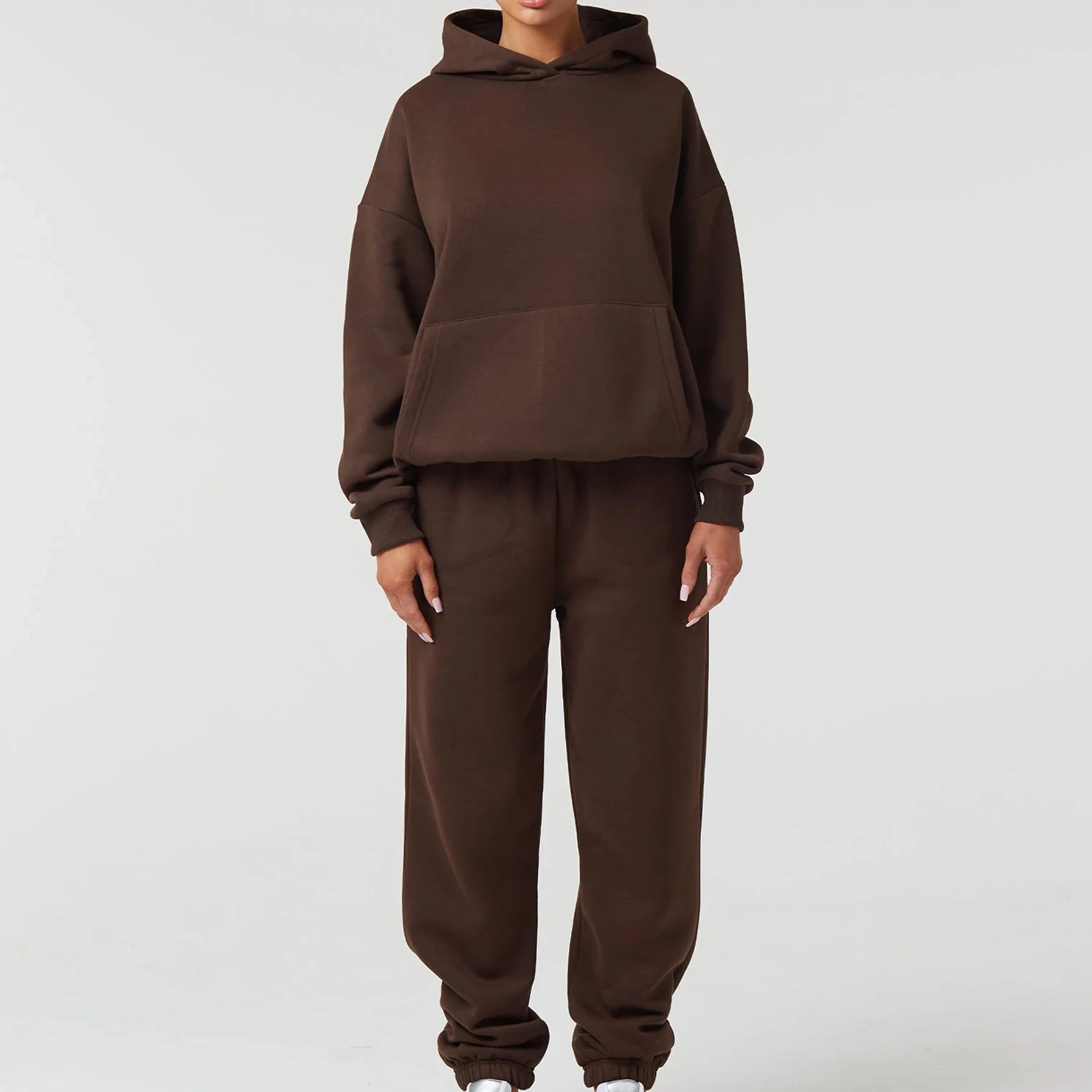 Wholesale Custom Plus Size Women's Jogging Wear New Style Tracksuits Printed Logo 100% Cotton OEM Eco-Friendly Customization