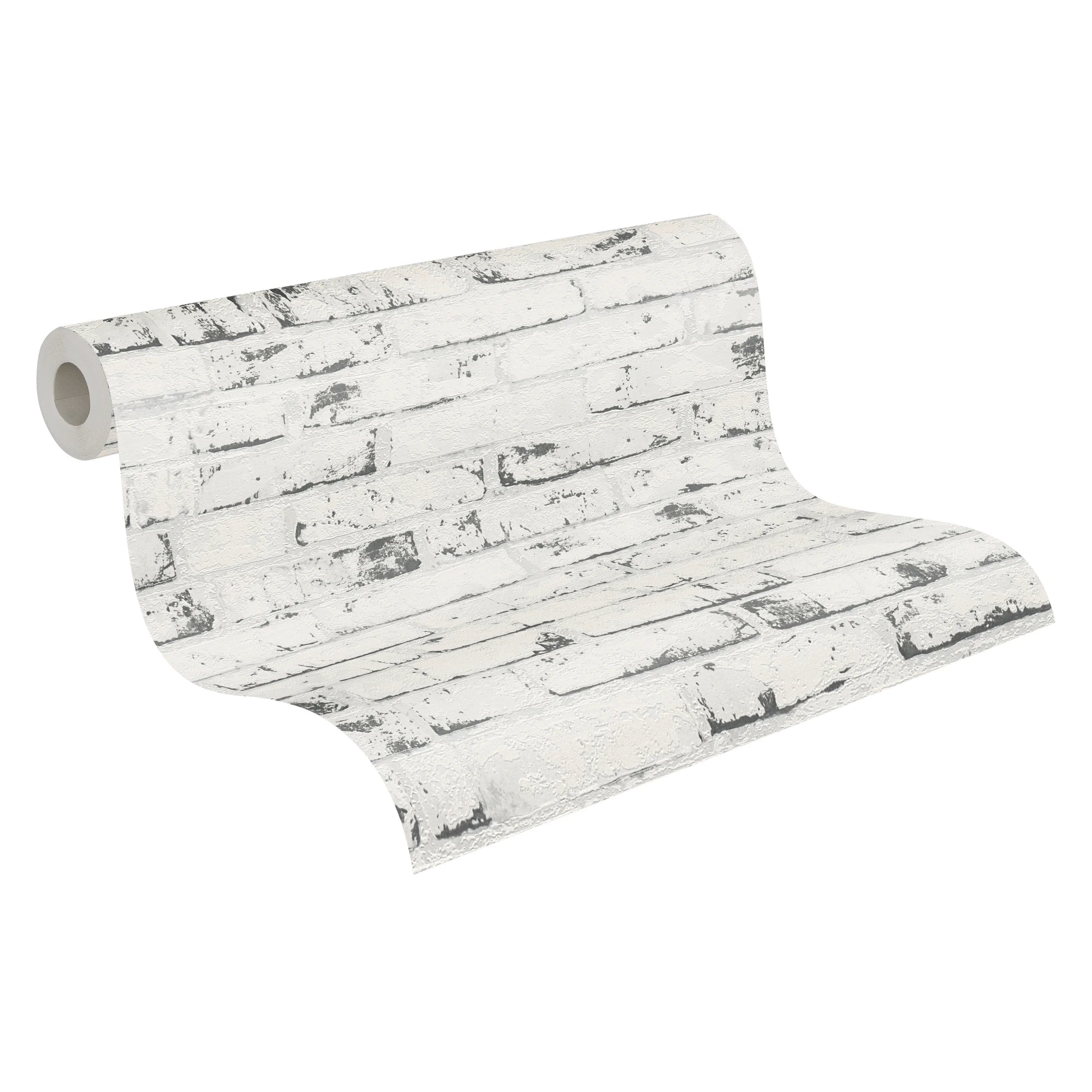 Modern Stone Grey Beige Wallpaper Rolls Non-Woven Brick Wallpaper Stone Look 1005 x 053 m for Home Decor Kitchen Living Room