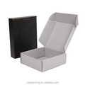 Black Wholesale Custom Print logo Gift Boxes Luxury Cardboard Paper Gift Cloth Folding Boxes Packing