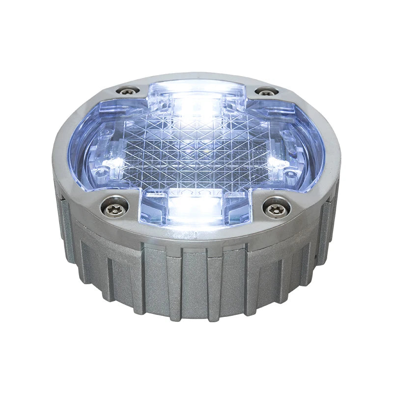 Highway ROSH Standard Bullet Led Cast Aluminium NI-MH Embedded Steady cat Eyes Solar Leds Road Stud MegaBDM