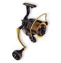 NEW Black Spider SR Spinning Fishing Wheel Reels Aluminum Alloy Body Fishing Reels