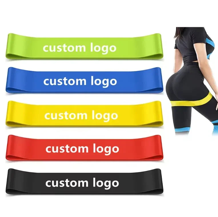 Melenlt Resistance Loop Band Set- Mini Exercise Bands for Legs & Glutes Home Workout & Gym