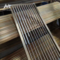 Contemporary Aluminum Fence Kit with Extruded Metal Posts and Gates HOFT Style Boundary Wall Panels for Outdoor Fencing