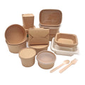 Wholesale Custom Design Fast Food Packaging Containers Disposable Kraft Paper Boxes for Potato Chips UV Coating Printing