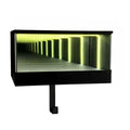 Car Infinity Mirror Garage Key Holder Organizer With Led Light Car Key Hanger for Door Apartment Home Office Entryway