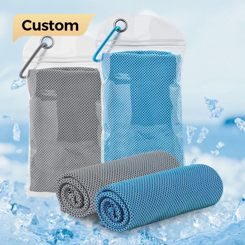 High Performance Ultra-Thin Quick Dry Cooling Towel in Hot Weather Breathable and Absorbent for Yoga Gym Exercise Activities