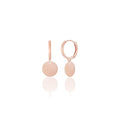 Azuris 925 Sterling Silver Round Plate Design Fine Stud Earrings From Turkey TR