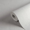 Germany Made Plain Textured Wallpaper Rolls Light Grey Non Woven Vinyl Sound-Absorbing Moisture-Proof Living Room Kitchen Hotel