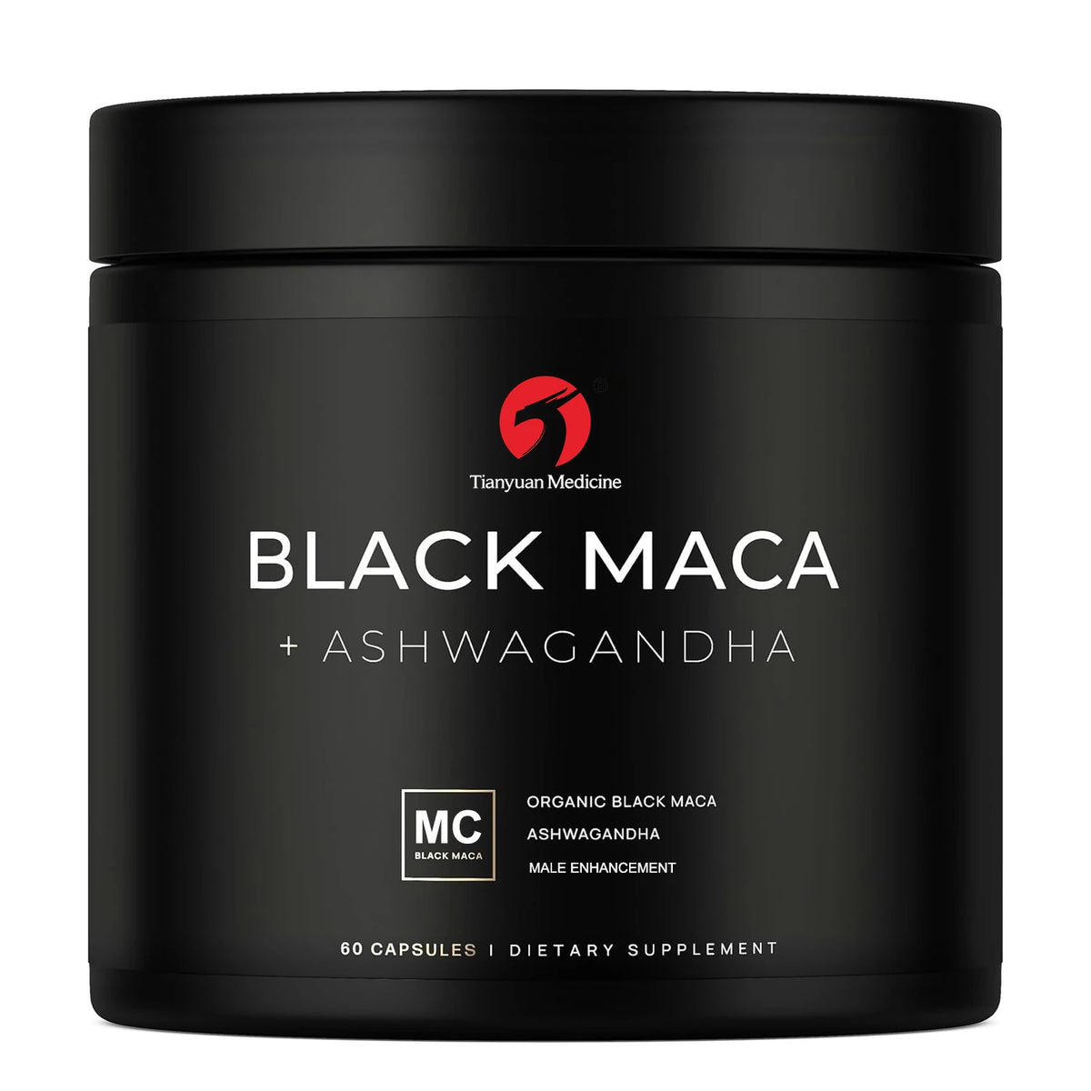 OEM Premium Ashwagandha Maca Root Capsules for Adult Stress Relief Energy Enhancement Mood Support-60 Capsules/Bottle Herbal MegaBDM