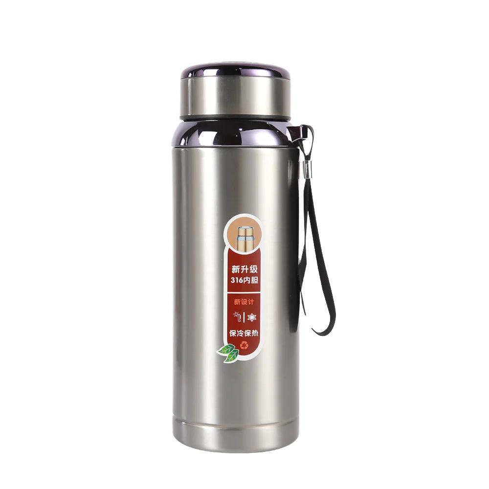 Hot HighQuality 8001000ML Starry Sky Insulated Cup 316 Stainless Steel Sports Water Bottle Home High-end Vacuum Flasks Thermoses