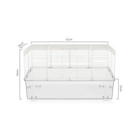 Best-selling Fully Transparent Sturdy Eco-friendly PET Material Large Hamster Cage