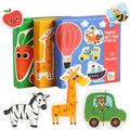Montessori Early Education Animal Jigsaw Puzzle 3d Wooden Puzzle to Cultivate Hands-on Ability