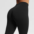 Women's Seamless Breathable Quick-Dry Eco-Friendly High Waist Yoga Workout Pants with Compression Butt Lifter for Sports Gym