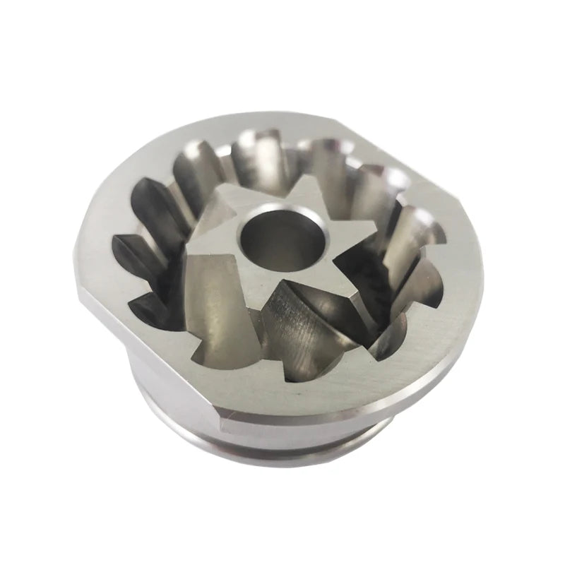 Espresso Machine Accessories Replacement Stainless Steel Coffee Grinder Parts Conical Burr Set for Coffee Machine