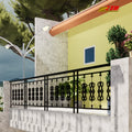 Made in Vietnam Modern Stainless Steel Balcony Railings Designed for Space-Saving Elegance and Lasting Exterior Charm