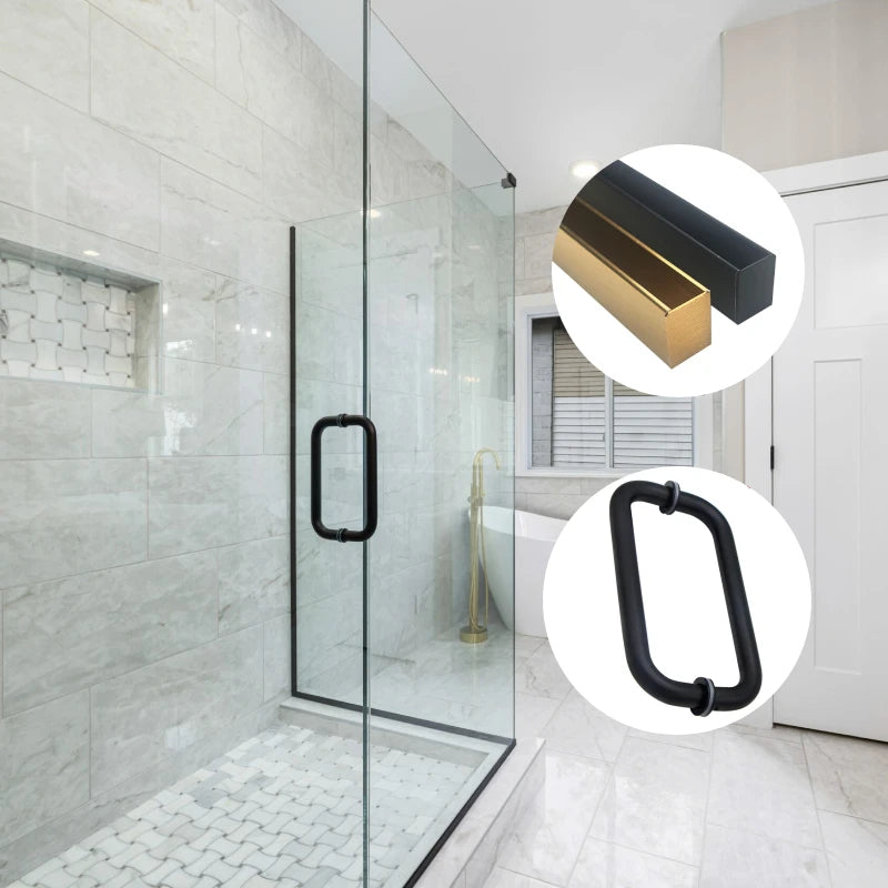 Wholesale of Complete Bathroom Partition Hinge and Bracket Set for Household Stainless Steel Shower Room