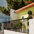 Modern Wrought Iron Decorative Balcony Railing Designs with Artisan Detail and Long-Lasting Safety for Residential Use