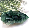 Wholesale Natural Crystal Carved Green Fluorite Cluster Rough Specimen Rock Quartz Crystals Healing Stones for Decoration