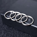 New Keyring Rings Rustproof Split Key Rings Round Edge Style Wholesale Toy Key Pet Ring for Diy Keychain