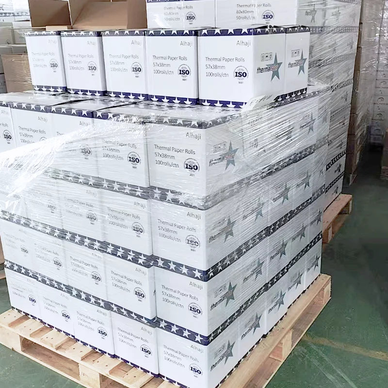 SailingPaper Premium Thermal Paper Roll 57*50 mm BPA Free for POS Systems