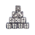 Educational Story Clear Colors D6 Acrylic Cubes Game Bulk Custom Mini Dice for Classroom Teaching Board Game Playing Rolling