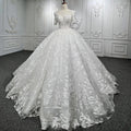 Jancember 9893 Elegant Modest Bridal Ball Gown Wedding Dress