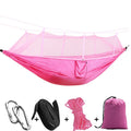 Open Air Breathable 210T Nylon Lightweight Parachute Mosquito Net Hammock Outdoor Furniture for Camping Travel Hiking