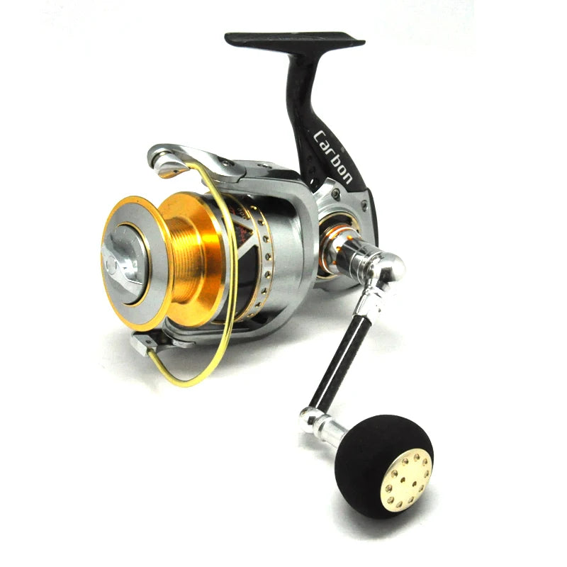 ORJD 5+1bb 2000-7000 Series Admixture of Metals Fiber Fishing Reel System&Super Light CNC Aluminum Spool Spinning Reel