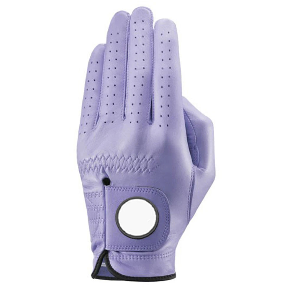 Premium Quality Sheepskin Golf Gloves Breathable Cabretta Leather PU High-Class Genuine Material Customizable Logo for Hands
