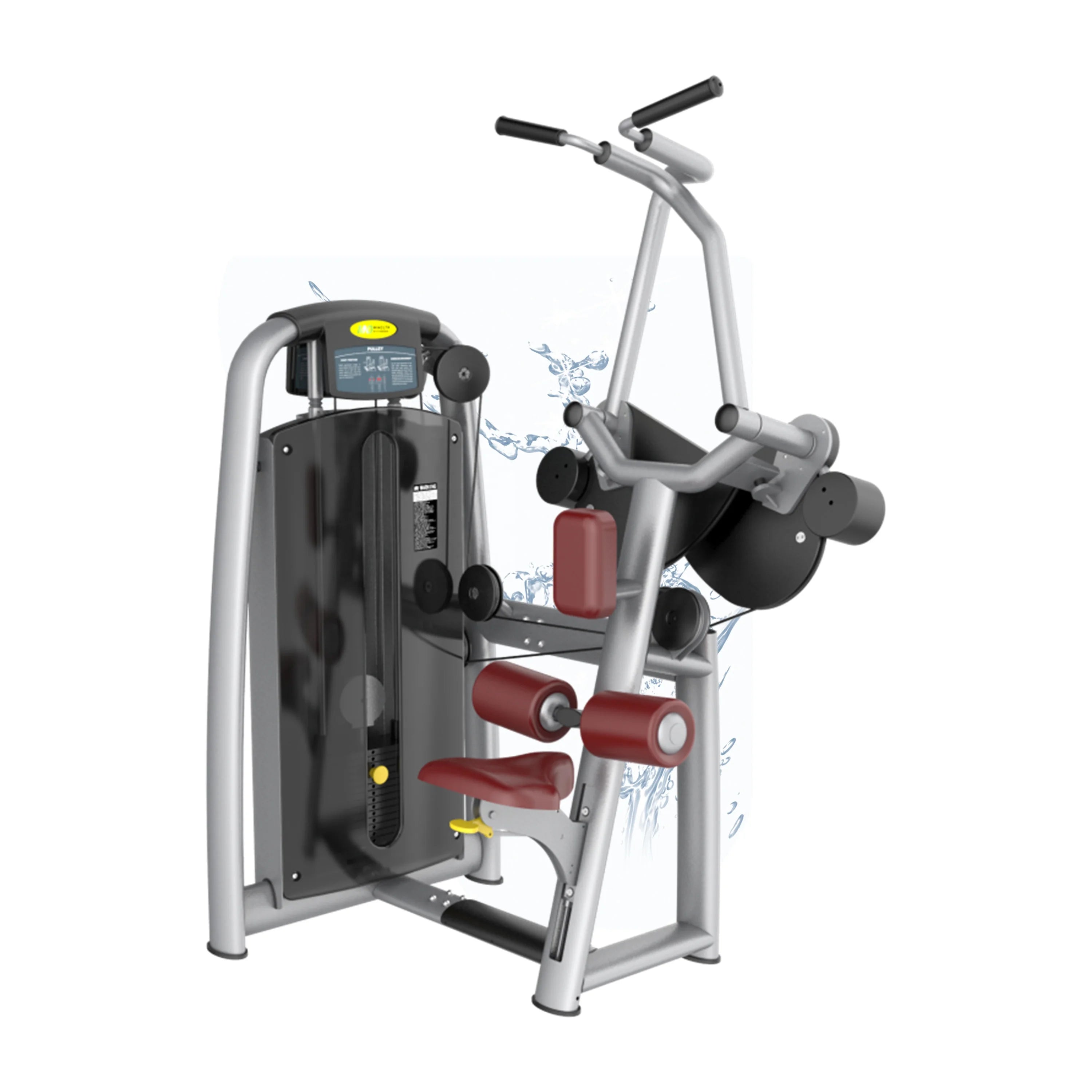 Dezhou Fitness Factory's Pulead Steel Adjustable Pulldown Machine Chest Arms Legs Training 70kg Weight Stack Multi-Function
