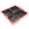 Modern 304 Stainless Steel  Hot Pot Non-Stick Chafing Dish  for Restaurant Classic Design Wholesale Cookware Boiling  Pot