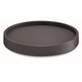 Mobile platform for flowerpot with wheels MOBILE SAUCER ROUND dimensions (mm) 292x292x57 Anthracite color