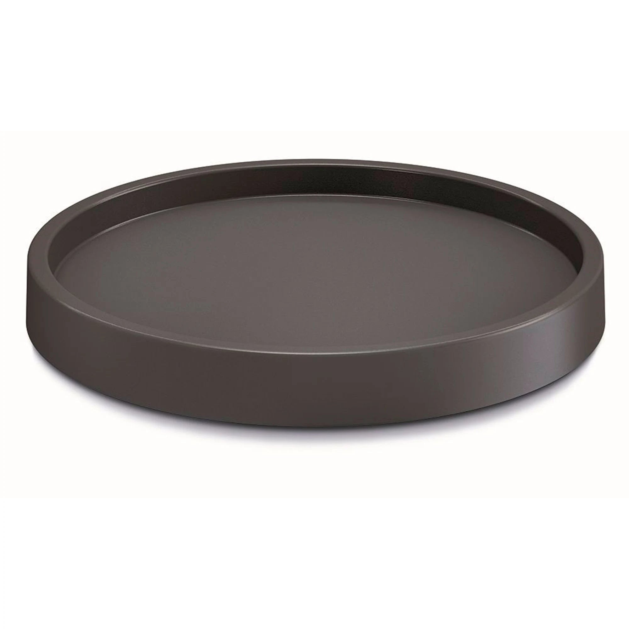 Mobile platform for flowerpot with wheels MOBILE SAUCER ROUND dimensions (mm) 292x292x57 Anthracite color
