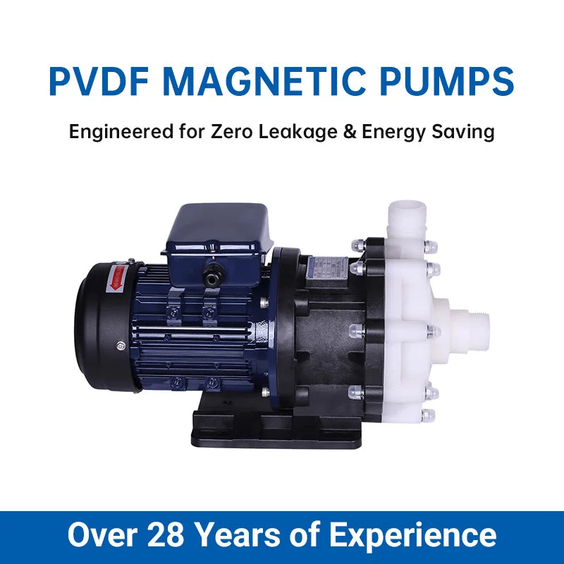 Transcend TMP Liquid Sulphur Pump Chemical Acetic Acid Corrosion Proof Sealless Circulator Horizontal Magnetic Drive Pump MegaBDM