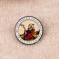 BE THE PERSON Enamel Pin Cartoon Brooch Pines Lapel Pins Badge on Backpack Clothing Accessories Fashion Jewelry Friends Gifts MegaBDM