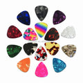 Direct Sale 0.71mm Thickness Guitar Plectrum Wholesale New Colors Celluloid Practical Personalized Blank Solid Color Guitar Pick