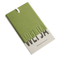 Fashionable Embossed Beige Card Label Luxury Matte LOGO Clothing Brand Tag for Clothes Shoes and Bags Paper Hang Tag