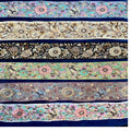 Custom Made Beautifully Crafted Floral Sequins Embroidered 100% Cotton Lace Eco-friendly Vintage Style Perfect for Garments