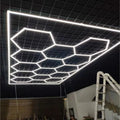 Multi-Directional Ceiling Light and Hexagonal LED Light 6500K for 270Â° Illumination