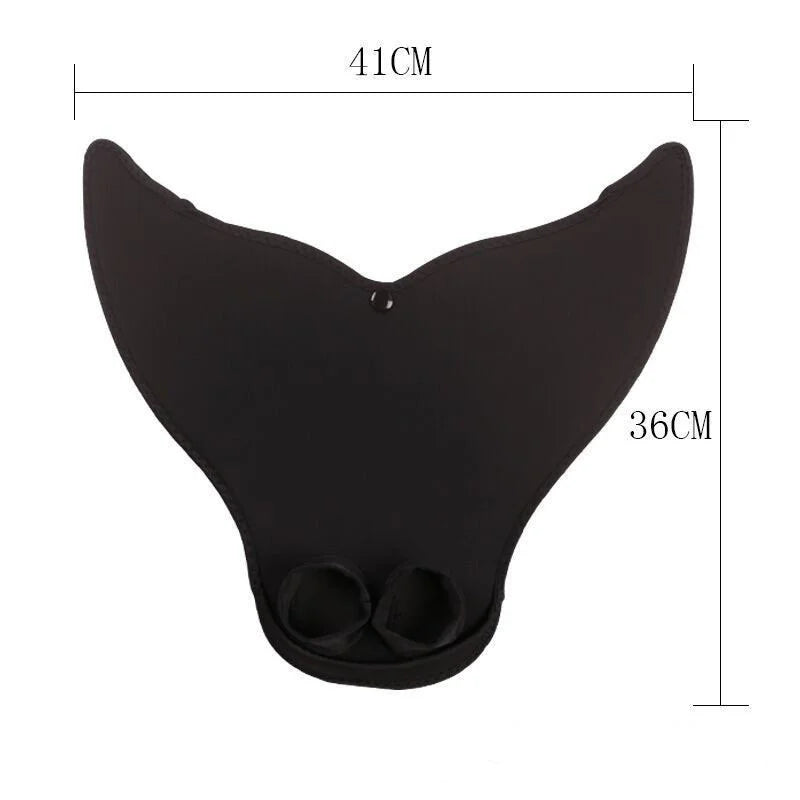 Wholesale Silicone Snorkeling Short Fins for Children Adult Swimming Mermaid Fins Free Diving Lightweight Swimming Fins