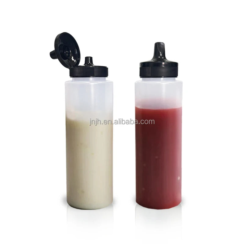 Empty Cheap Soft Plastic Squeeze Soy Sauce Ketchup Dispenser Bottle Squeeze Dropper Bottle for Sauce