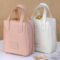 Wholesale Cosmetic Bag PU Leather Handbags for Women Large Capacity Wash Bags Fashion Makeupbags Travel Makeup Toiletry Case